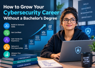 How to Grow Your Cybersecurity Career Without a Bachelor's Degree