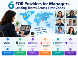 6 EOR Providers for Managers Leading Teams Across Time Zones