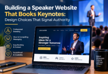 Building a Speaker Website That Books Keynotes: Design Choices That Signal Authority