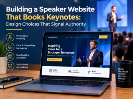 Building a Speaker Website That Books Keynotes: Design Choices That Signal Authority
