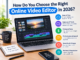 How Do You Choose the Right Online Video Editor in 2026?