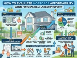 How to Evaluate Mortgage Affordability When Purchasing a Larger Property