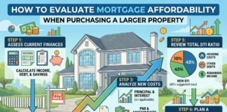 How to Evaluate Mortgage Affordability When Purchasing a Larger Property