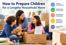 How to Prepare Children for a Lengthy Household Move