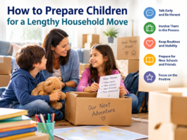 How to Prepare Children for a Lengthy Household Move