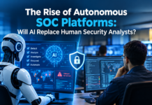 The Rise of Autonomous SOC Platforms: Will AI Replace Human Security Analysts? The Rise of Autonomous SOC Platforms: Will AI Replace Human Security Analysts