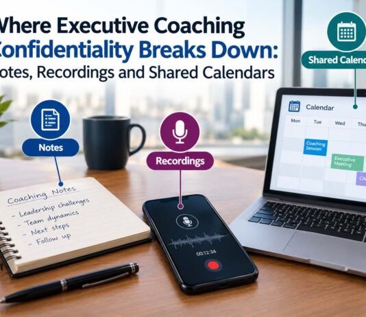 Where Executive Coaching Confidentiality Breaks Down: Notes, Recordings and Shared Calendars