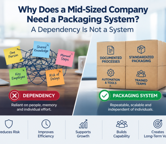 Why Does a Mid-Sized Company Need a Packaging System? A Dependency Is Not a System